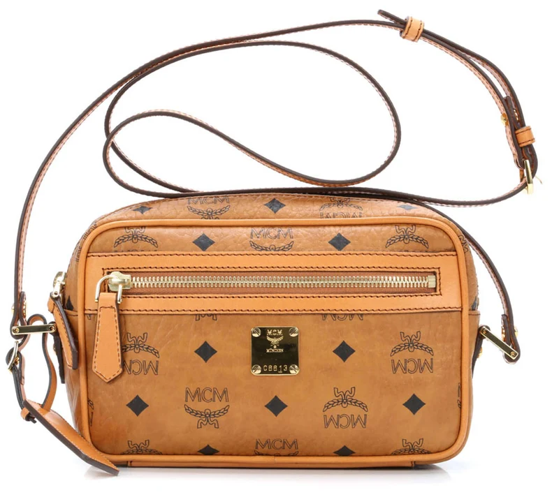 MCM Borsa a spalla cognac