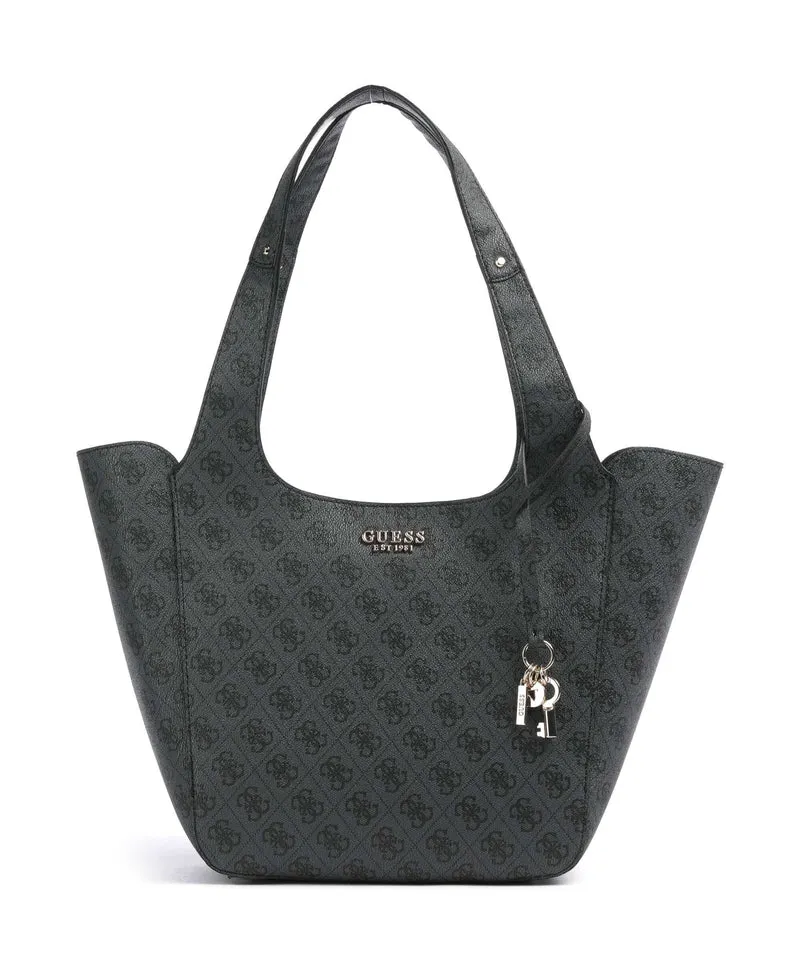 Guess Calista Borsa shopper coal logo
