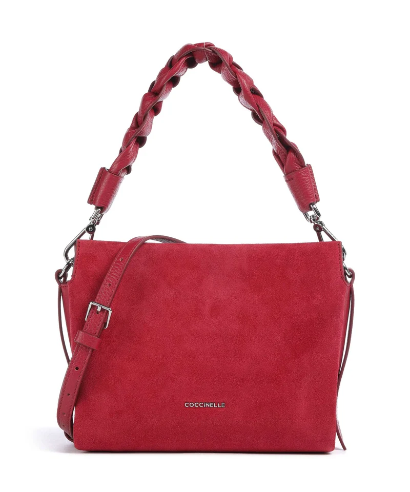 Coccinelle Boheme Suede Borsa a mano sangria