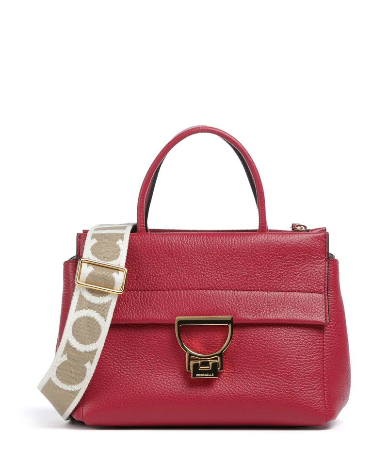 Coccinelle Arlettis Signature Borsa a mano sangria