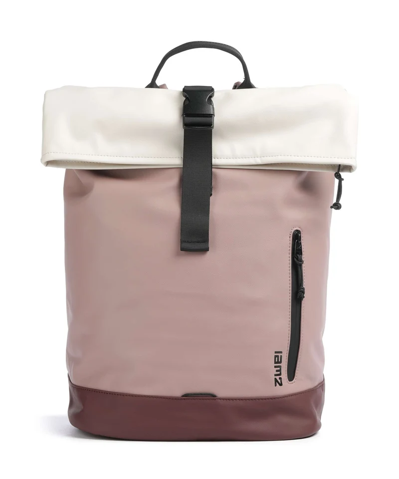 Zwei Cargo CAR200 Zaino roll-top white/bordeaux