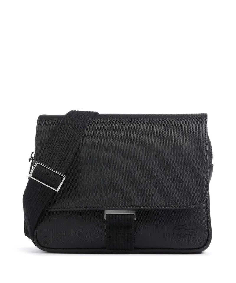 Lacoste Mens Classic Borsa messenger noir