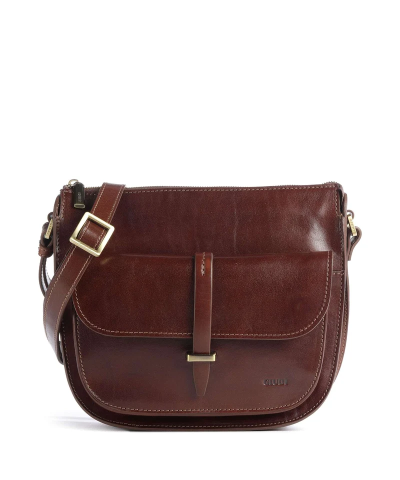 Giudi Cuffy Tracollina Borsa a tracolla marrone