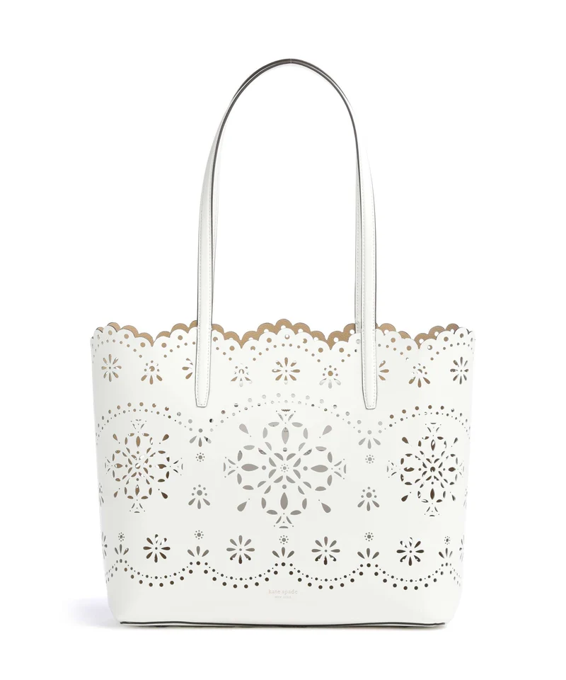 Kate Spade New York Do It All Large Borsa shopper true white