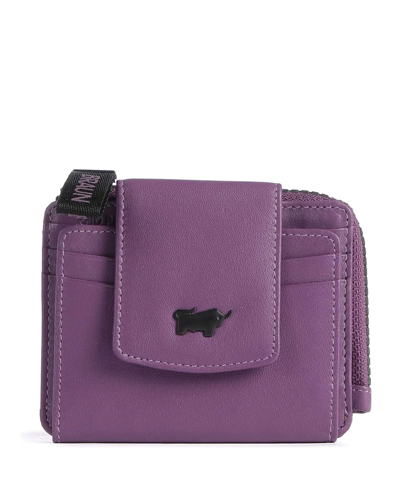 Braun Büffel Capri Porta carte di credito viola