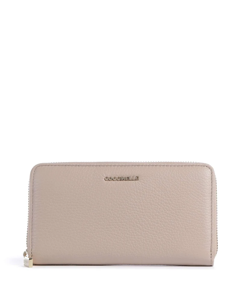 Coccinelle Metallic Soft Portafoglio rosette