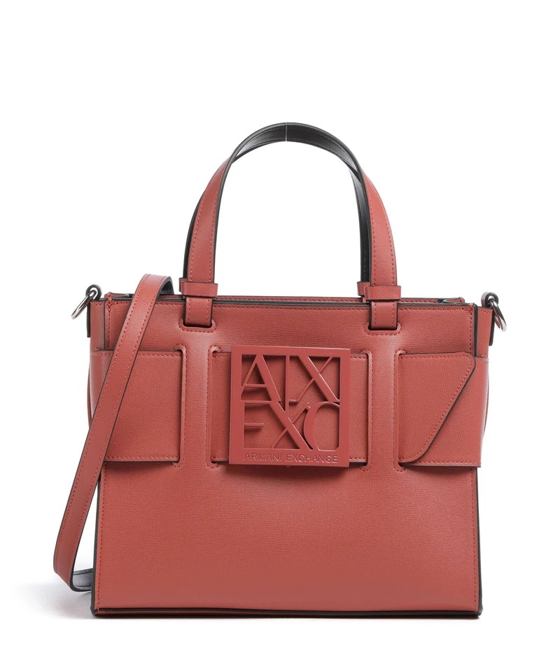 Armani Exchange Susy M Borsa a mano hot sauce