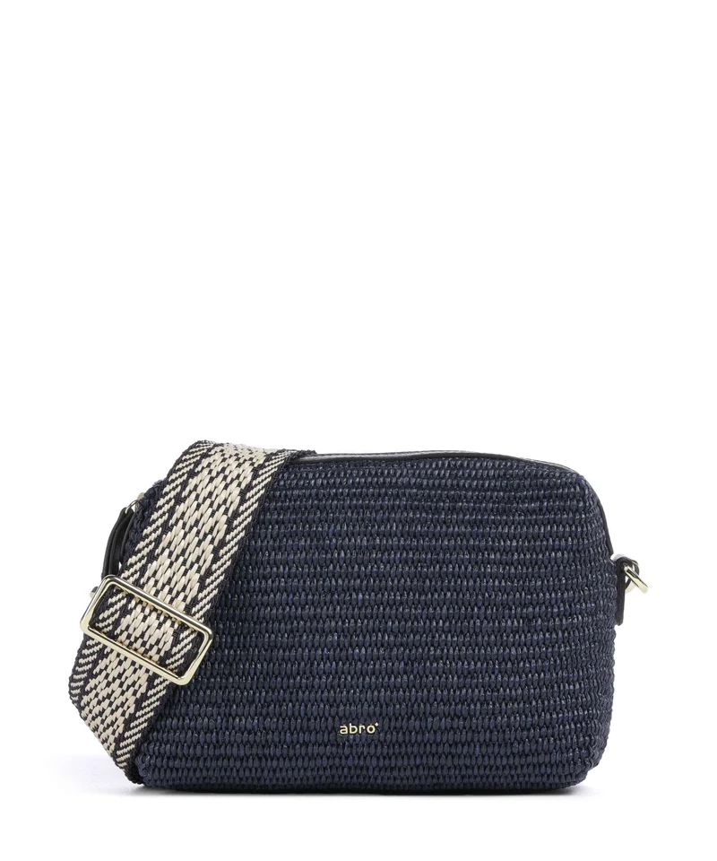Abro Raffia Kaia Borsa a tracolla navy
