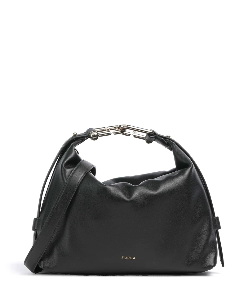 Furla Tonie M Borsa hobo nero