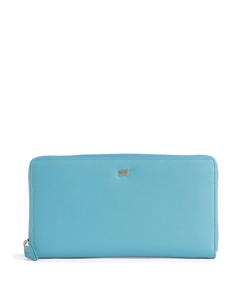 Braun Büffel Joy Portafoglio türkis