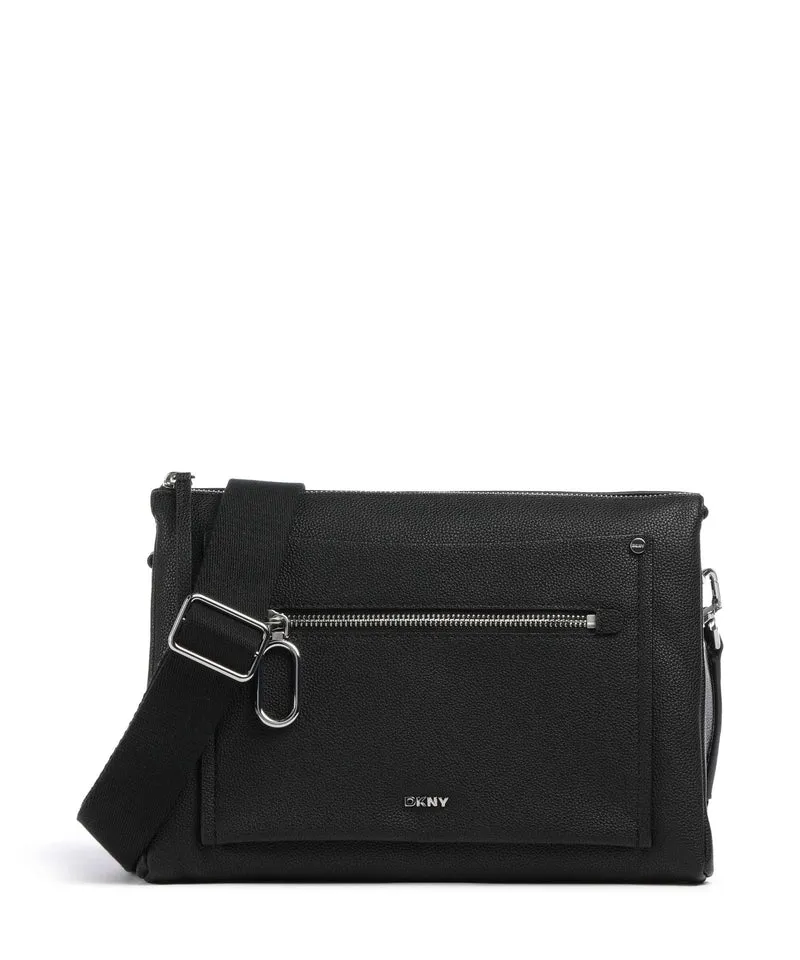 DKNY Nala Borsa a tracolla black/silver