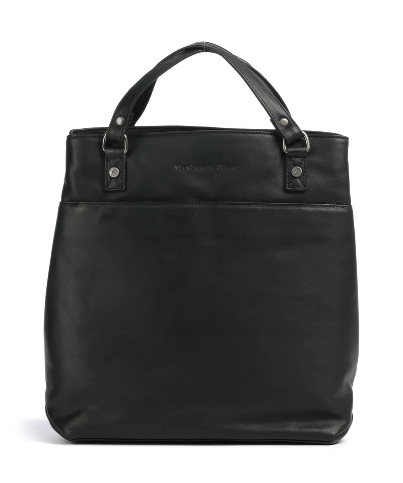 The Chesterfield Brand Wax Pull Up Cow Raynor Borsa a zainetto black