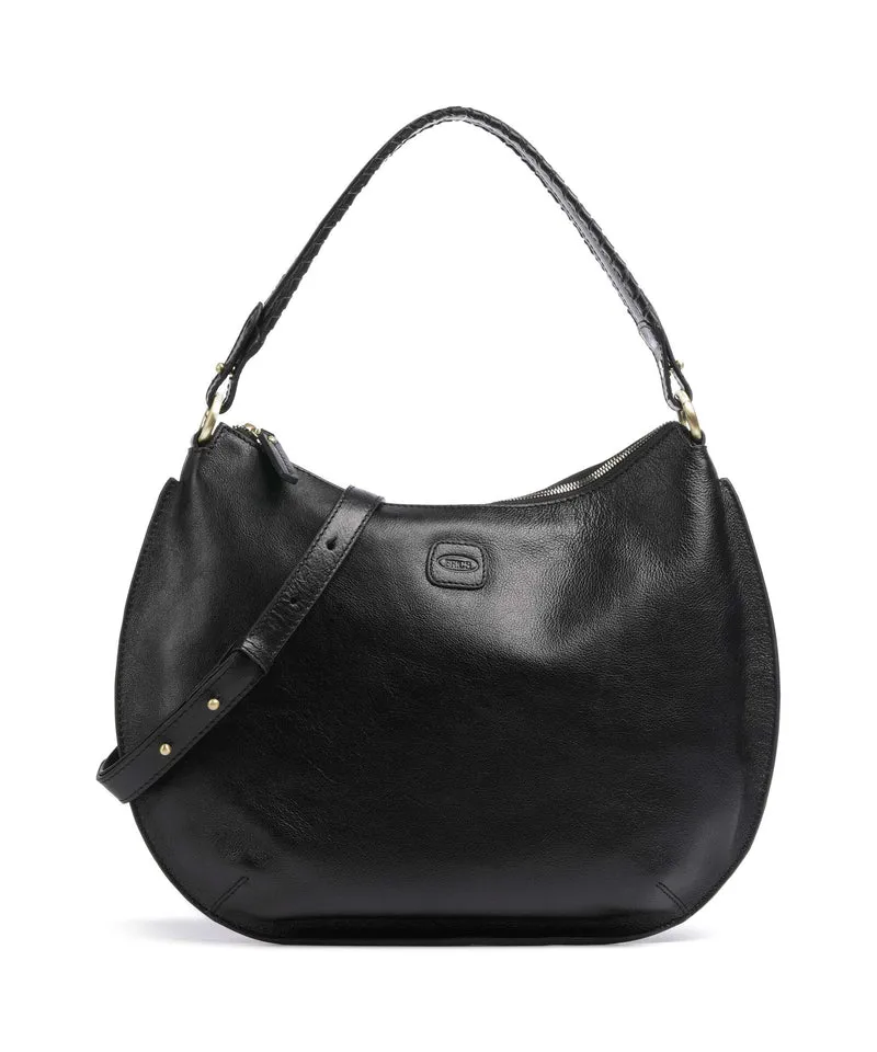 Brics Volterra Borsa hobo black