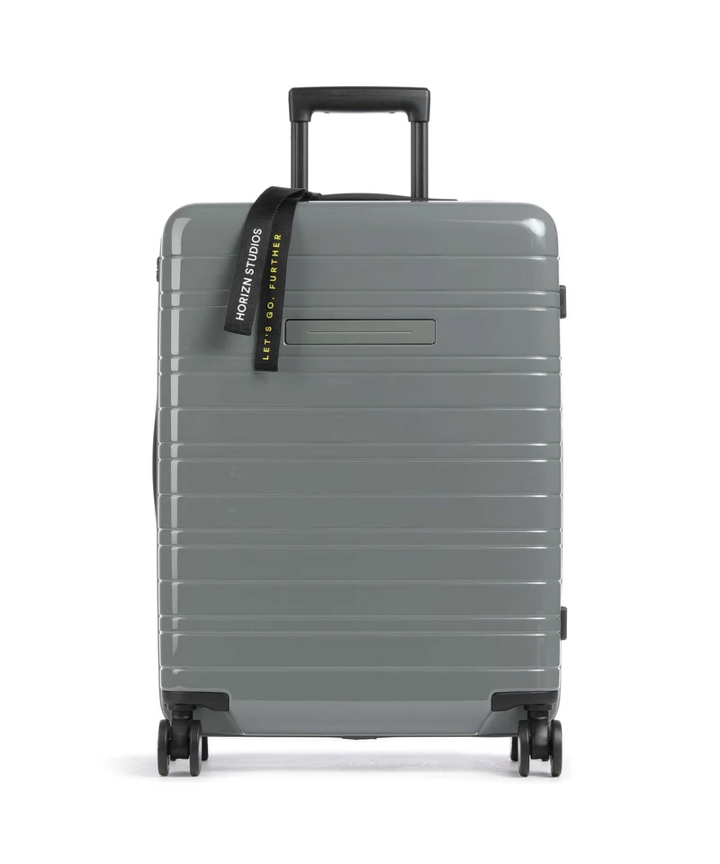 Horizn Studios H6 Essential Glossy Valigia trolley (4 ruote) glossy agave green