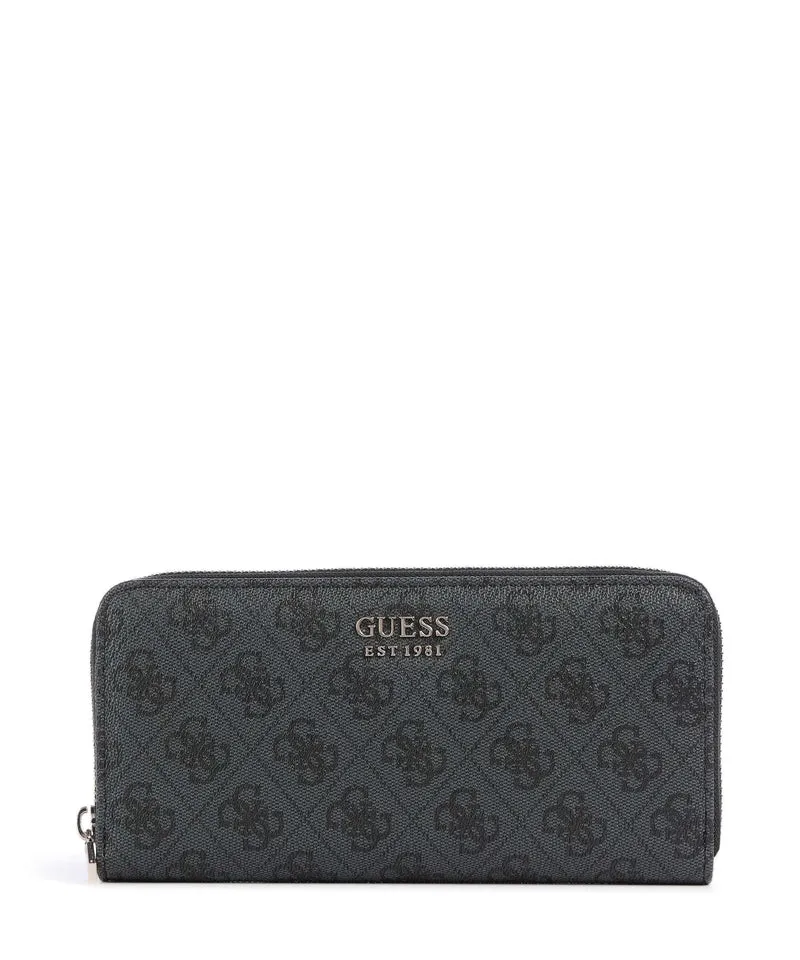 Guess Brenton Portafoglio coal logo