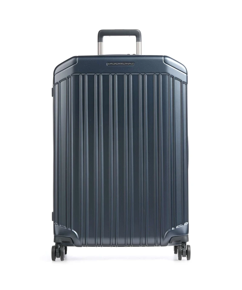 Piquadro PQ Light Valigia trolley (4 ruote) matt blue
