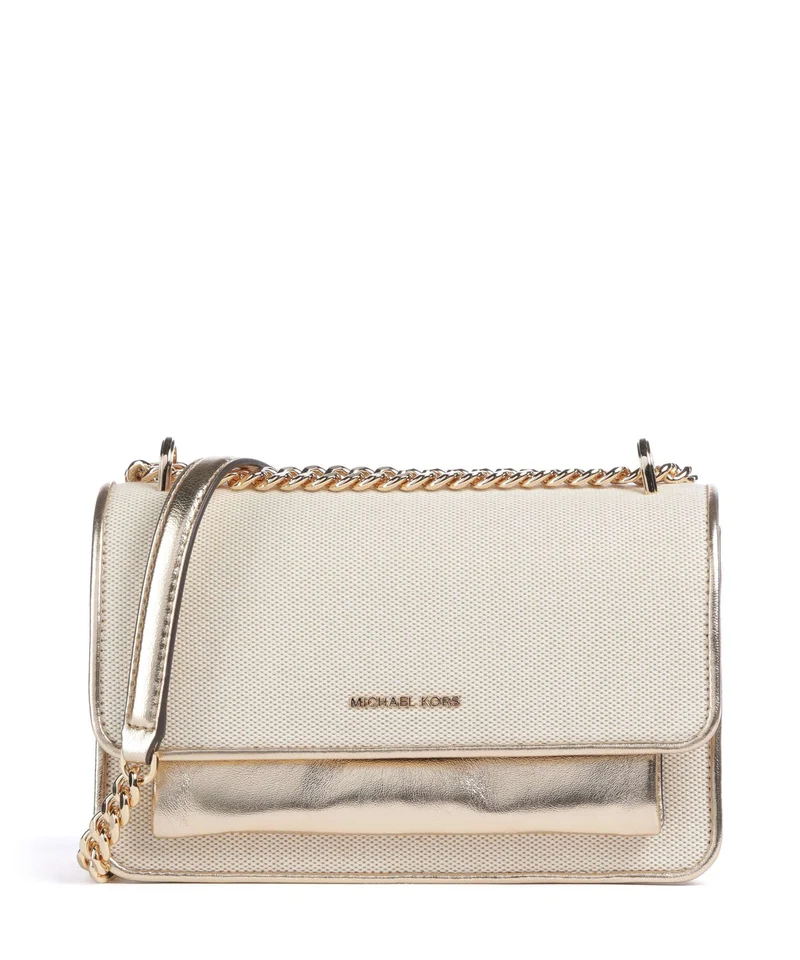 Michael Kors Claire Borsa a spalla pale gold