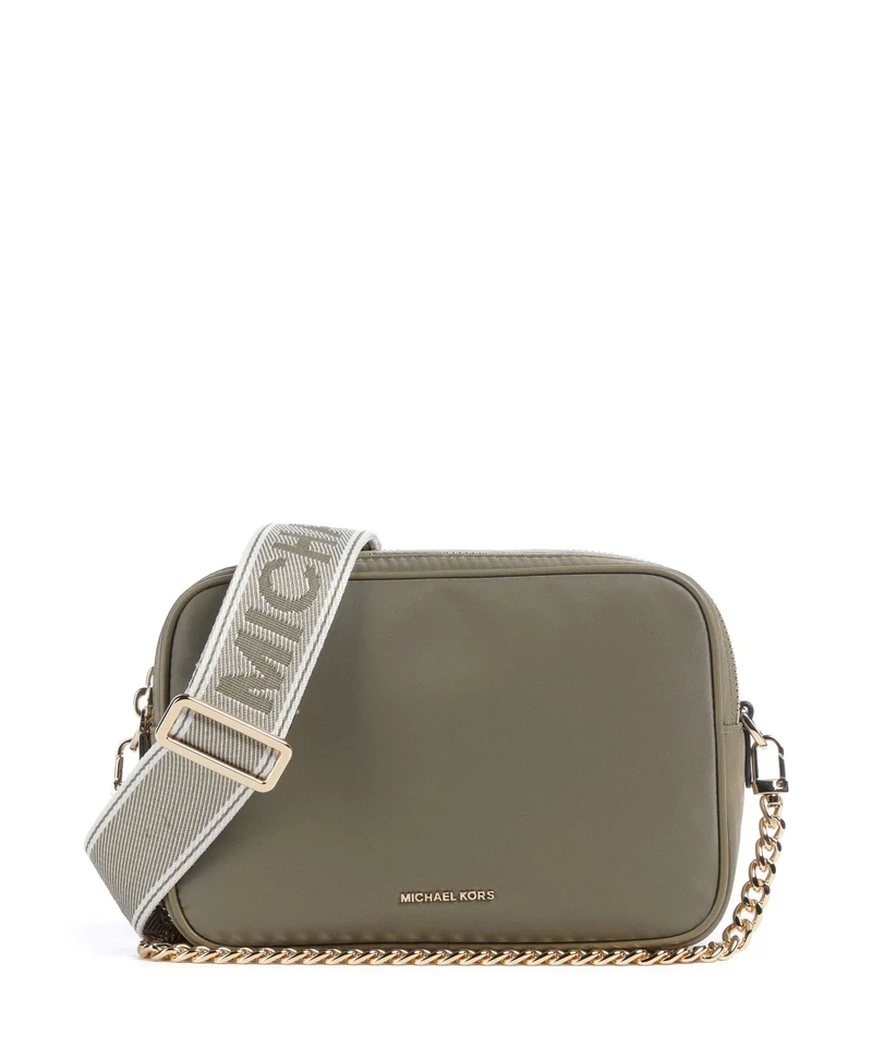 Michael Kors Bryant Medium Borsa a tracolla safari green