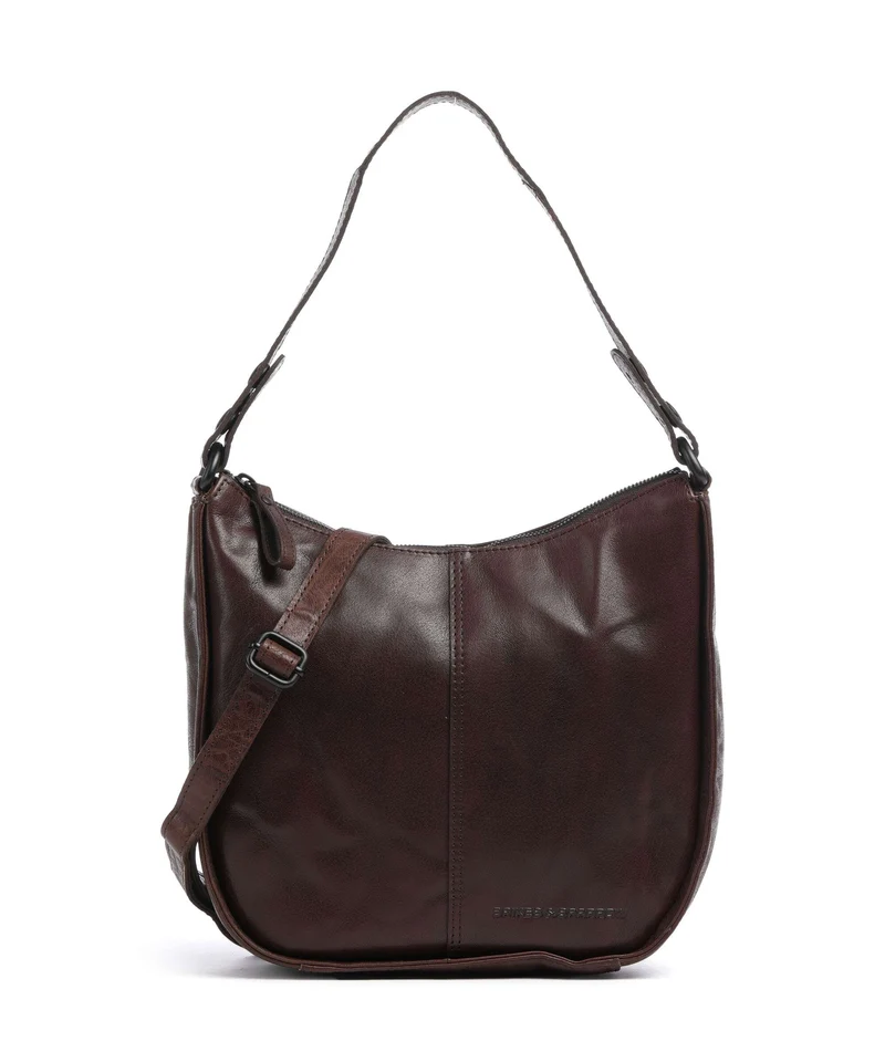 Spikes & Sparrow Bronco Colleen Borsa a spalla dark brown