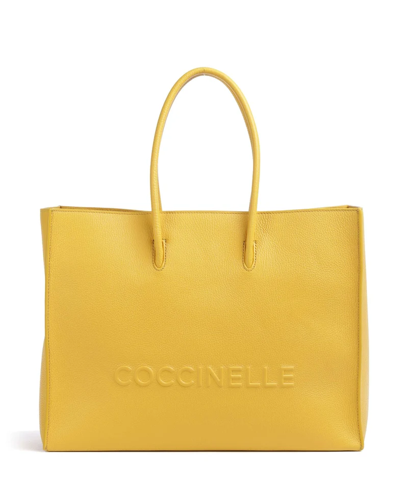 Coccinelle Myrtha Maxi Logo Borsa shopper soleado