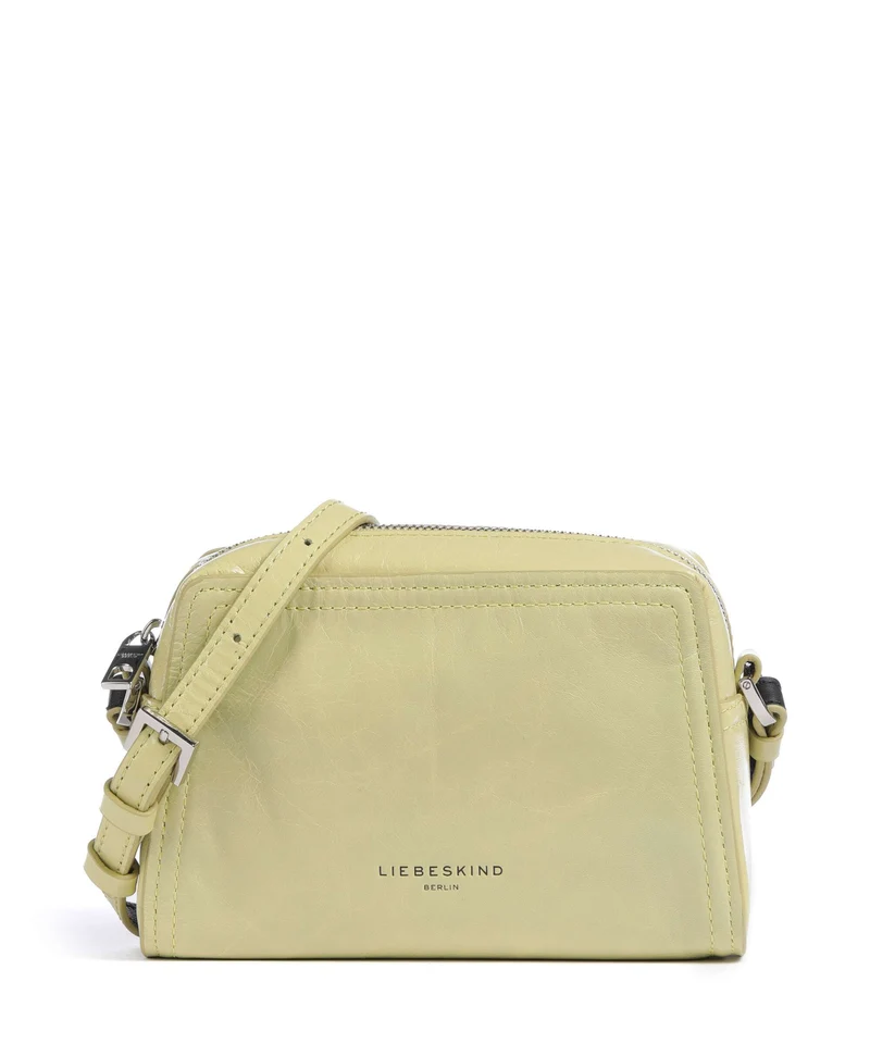 Liebeskind Chudy Paper Touch Crinkle S Borsa a tracolla light mimosa