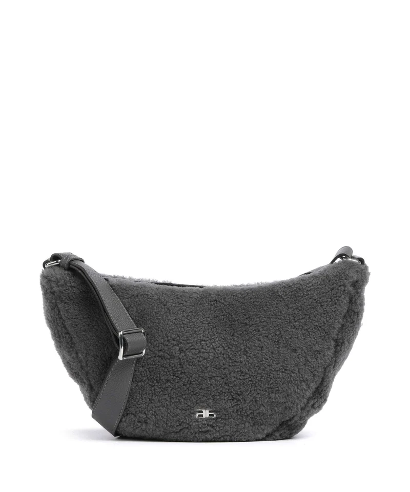 Abro Shearling By My Side Borsa a tracolla grey