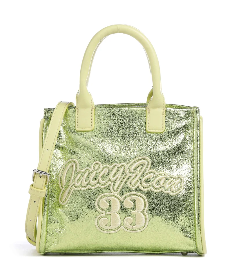 Juicy Couture Iris Metallic S Borsa a tracolla metallic lime bean