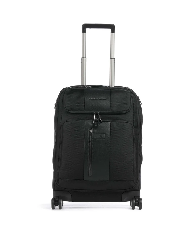 Piquadro Brief S Valigia trolley (4 ruote) nero