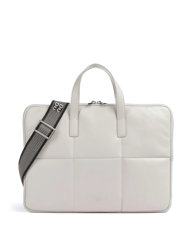 DuDu Bags Togean Cartella pearl grey