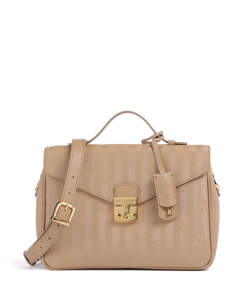 Maison Mollerus Vinerus Marly Borsa a tracolla cappuccino beige