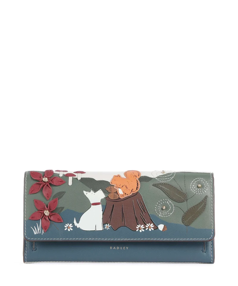 Radley London Autumn Leaves Portafoglio snow