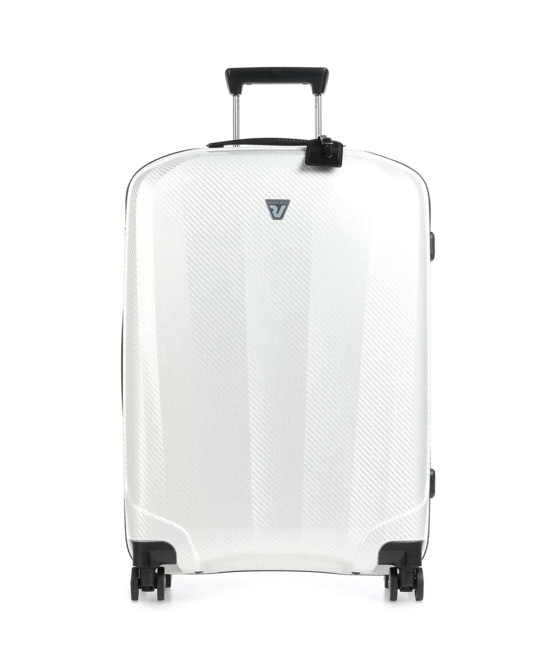 Roncato We Are Glam Valigia trolley (4 ruote) bianco/nero