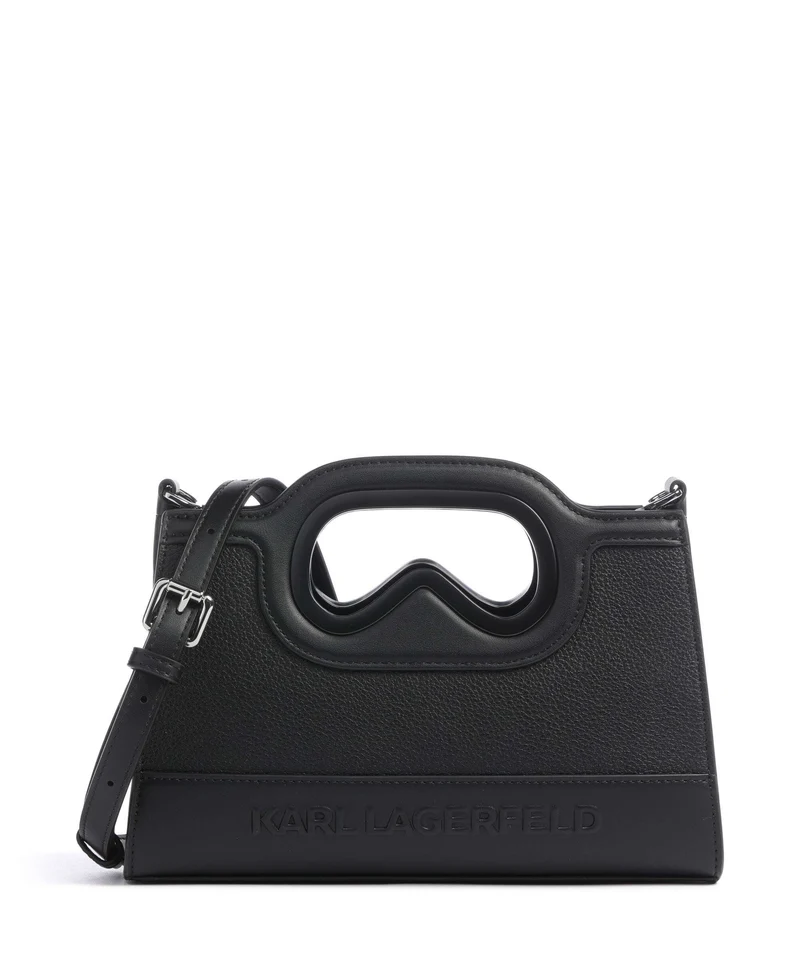 Karl Lagerfeld K/Aviator Mini Borsa a tracolla black
